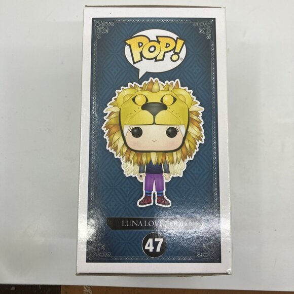 Funko Pop! Luna Lovegood with Lion Head Vinyl Bobble Toy Figure #47 - Picture 2 of 8